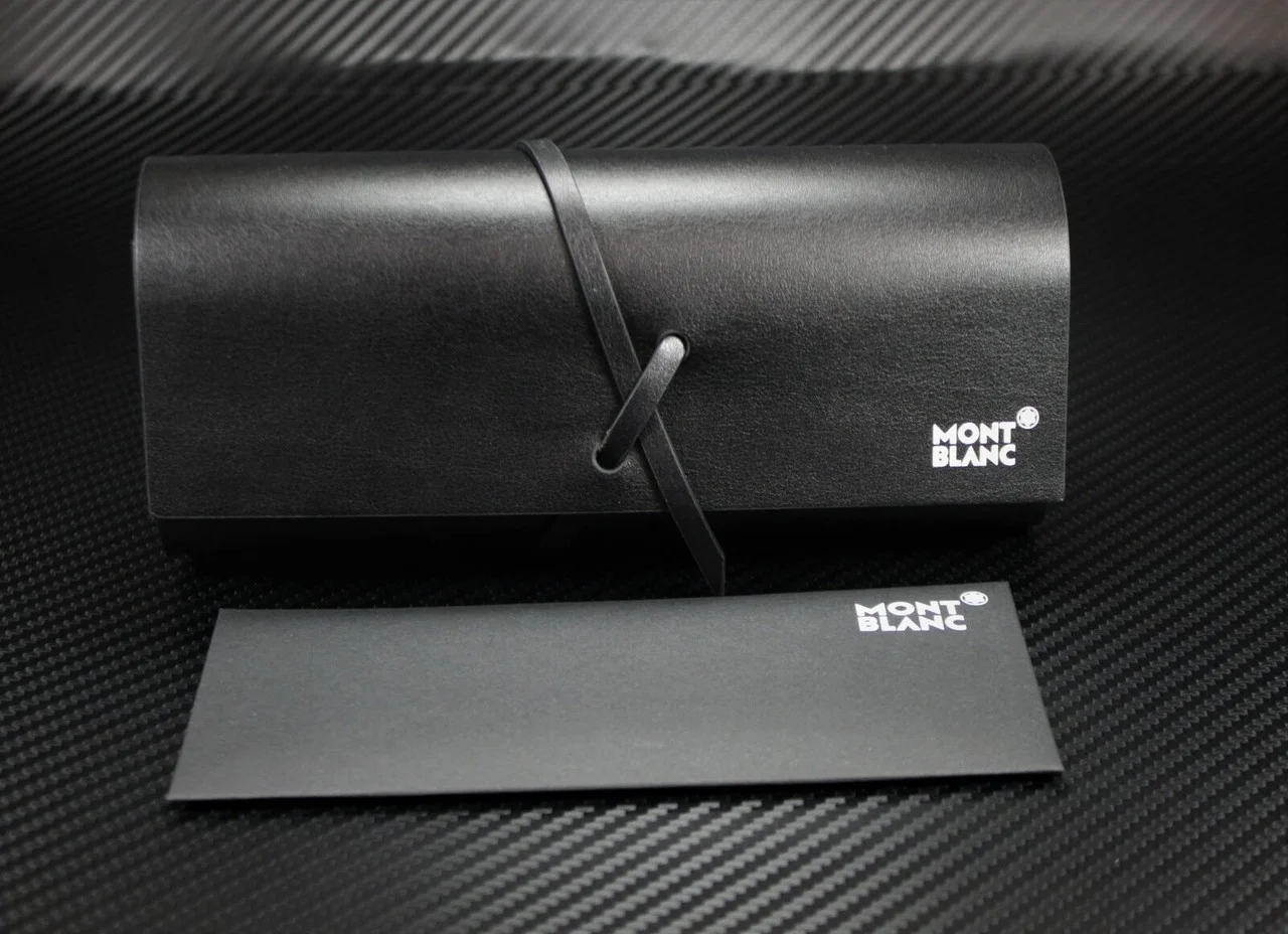 MONT BLANC MB0346O 001 Gold Black Men 2
