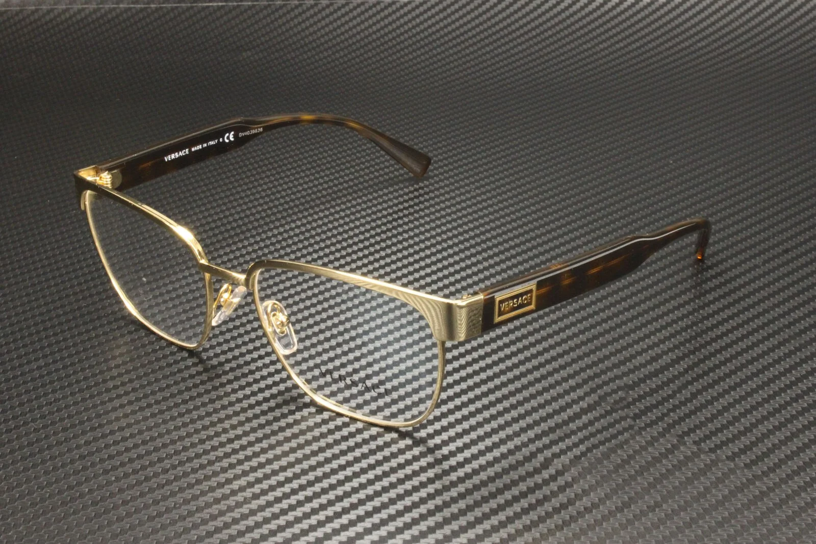 VERSACE VE1264 1460 Gold Square Men 1