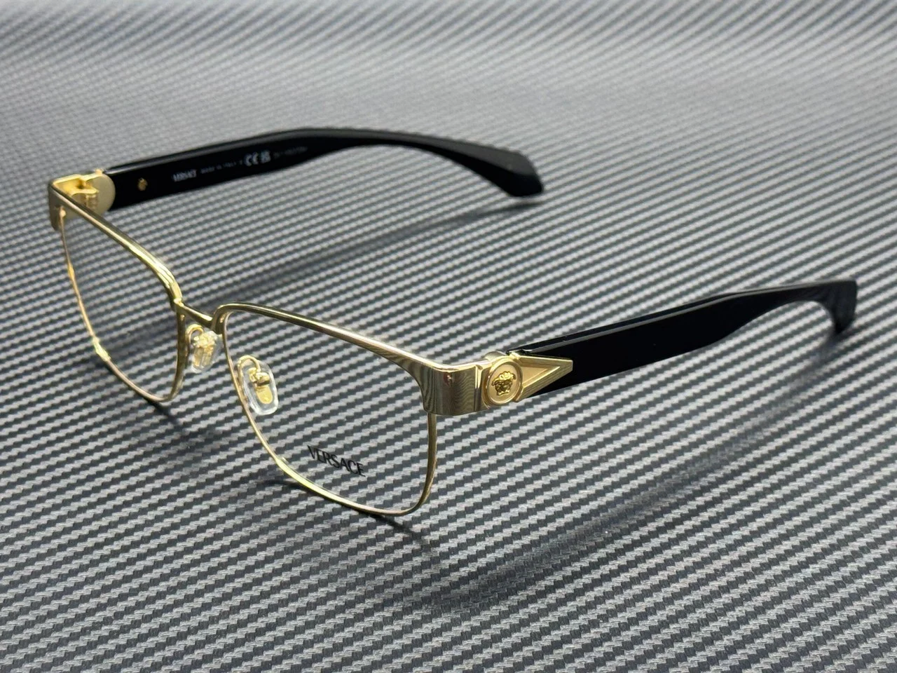 VERSACE VE1287 1443 Gold Black Men 3